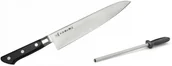 Noże kuchenne - Tojiro Nóż szefa kuchni 21cm DP3 PLUS ostrzałka Taidea T0825D F-808Ostrz - miniaturka - grafika 1