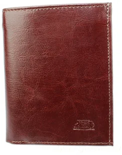 Elkor Portfel Skórzany (PL) Skóra Licowa Duży Pionowy Bez Zapięcia Dwa Skrzydełka - Portfele - miniaturka - grafika 6