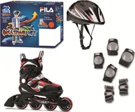 Rolki - Fila Rolki J-One Combo 3 black/red r 28-32 10619150320 - miniaturka - grafika 1