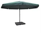 Parasole ogrodowe - vidaXL vidaXL Zielony parasol ogrodowy z aluminiową ramą i przenośną podstawą - miniaturka - grafika 1