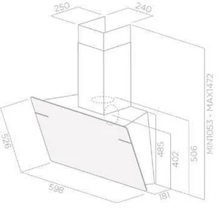 Elica Lessenza BL/A/60 - Okapy kuchenne - miniaturka - grafika 3