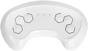 GABBIANO Fotel fryzjerski dziecięcy samochodzik bm biały P138157 - Fotele fryzjerskie - miniaturka - grafika 4