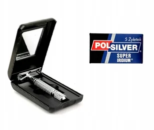 Tradycyjna Maszynka Do Golenia Na Żyletki + Stojak - Maszynki do golenia i wkłady - miniaturka - grafika 7