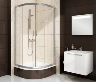 Ravak Kabina prysznicowa półokrągła Blix półokrągła BLCP4-90 Sabina satyna+grafit 3B270U40ZH - Kabiny prysznicowe Ravak Kabina prysznicowa półokrągła Blix półokrągła BLCP4-90 Sabina satyna+grafit 3B270U40ZH - Kabiny prysznicowe - miniaturka - grafika 1