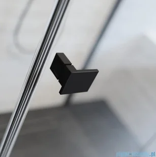 Radaway Essenza New Black 90x100 lewa przejrzysta 385010-54-01L/385056-54-01 - Kabiny prysznicowe - miniaturka - grafika 4