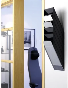 Durable Pojemnik na dokumenty na ścianę czarny A4 Flexiboxx 6 1709760060 - Pojemniki biurowe - miniaturka - grafika 3