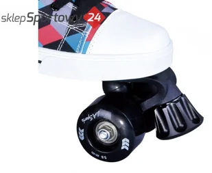 L.A. SPORTS L.A SPORTS WROTKI MŁODZIEŻOWE CANVAS 14120SBK #35 L.A SPORTS - Wrotki - miniaturka - grafika 3