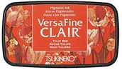 Pielęgnacja uszu i oczu zwierząt - Tsukineko Poduszka do stempli Versafine Clair Medium  Tulip Red VF-CLA-702 - miniaturka - grafika 1