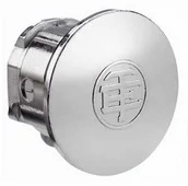 Kostki, złączki, wtyczki - Schneider Electric Schneider Zaślepka metalowa chromowana okrągła do otworu FI22 ZB4SZ3 ZB4SZ3 - miniaturka - grafika 1