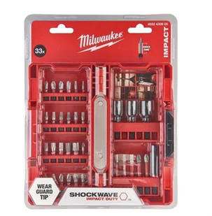 Milwaukee ZESTAW BITÓW I NASADEK SHOCKWAVE 33 szt 4932430905 - Klucze i nasadki - miniaturka - grafika 3