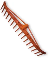 Grabie i motyki - BRADAS Grabie tradycyjne do siana 16 zębów 59cm bez trzonka KTG116 KTG116 - miniaturka - grafika 1