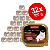 Mokra karma dla kotów - Animonda Vom Feinsten Megapakiet vom Feinsten Adult, 32 x 100 g - Pakiet mieszany, ryby i mięso, 4 smaki - miniaturka - grafika 1