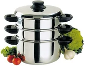 Szybkowary - Baumalu BAUMALU 342640 szybkowar parowy, średnica 20 cm, 3 sztuka 342640 - miniaturka - grafika 1