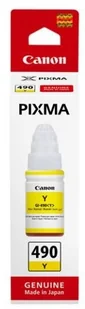 Canon GI-490Y (0666C001) - Tusze oryginalne - miniaturka - grafika 2