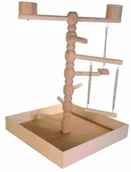 Akcesoria dla ptaków - Trixie 5658 drewniane miejsca do gier, 41 × 55 × 41 cm 4011905056586 - miniaturka - grafika 1