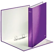 Segregatory - Leitz Segregator A4 WOW 2DR - fioletowy - miniaturka - grafika 1