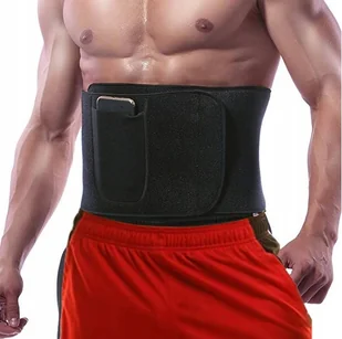 Pas Neoprenowy Obszywany Odchudzajacy 120 x 28 cm - Pasy odchudzające - miniaturka - grafika 2