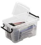 Przybory szkolne - PBS Pojemnik biurowy Cep Smartbox 1,7l transparent Connect Polska - miniaturka - grafika 1