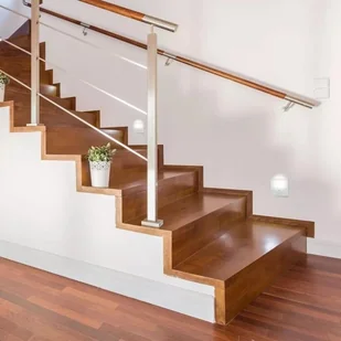 v-tac Oprawa Schodowa 3W LED V-TAC Biała Czujnik Ruchu 230V VT-8035 4000K 100lm - Oprawy, klosze i abażury - miniaturka - grafika 7