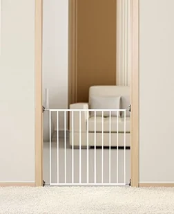 Reer Bramka zabezpieczająca na drzwi i schody Basic  Metalowa - Zabezpieczenia dla dzieci - miniaturka - grafika 2