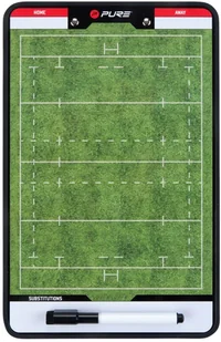 ACM Products Pure2Improve Dwustronna tablica trenerska do rugby, 35x22cm P2I100670 - Rugby - miniaturka - grafika 3