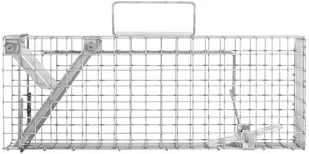 Wiesenfield Wiesenfield Pułapka na kuny lisy szczury 500 x 170 x 200 mm rozmiar oczek 25 x 25 mm WIE-AT-800 - Akcesoria do hodowli zwierząt - miniaturka - grafika 4