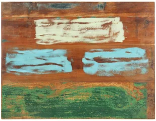 vidaXL Prostokątny blat do stołu, 70x80 cm, 15-16 mm, drewno z odzysku vidaXL - Blaty meblowe i parapety okienne - miniaturka - grafika 3