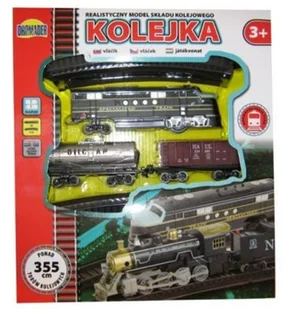 Dromader Kolejka Mała 355 cm ZD-5064 - Pociągi dla dzieci - miniaturka - grafika 2