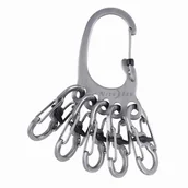 Survival - akcesoria - Nite Ize Brelok BigFoot + 5x micro karabińczyk stal nierdzewna - miniaturka - grafika 1