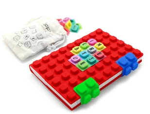 Aladine Notes, A6, czerwony - Scrapbooking - miniaturka - grafika 4