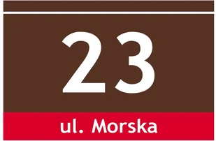 Tabliczka Adresowa z numerem domu tablica 30x20 cm - Numery na dom - miniaturka - grafika 14