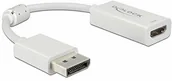 Huby USB - Delock DisplayPort 1.4 adapter do HDMI 4K 60 Hz z funkcją HDR pasywny biały (63936) - miniaturka - grafika 1