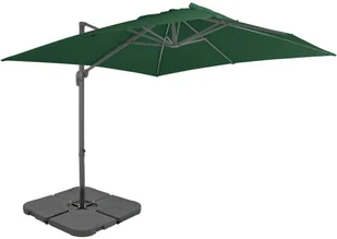 vidaXL Parasol ogrodowy z przenośną podstawą, zielony - Parasole ogrodowe - miniaturka - grafika 9