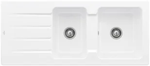 Villeroy & Boch Architectura 80 Stone White zlew ceramiczny 338001RW - Zlewozmywaki - miniaturka - grafika 4