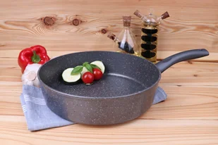 Toscania Patelnia ceramiczna głęboka Toscania 20 cm - Patelnie - miniaturka - grafika 6