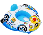 Materace dmuchane i koła do pływania - GOTEL PONTON Z KIEROWNICĄ DMUCHANY SAMOCHÓD DO PŁYWANIA KOŁO - P1G P1G - miniaturka - grafika 1