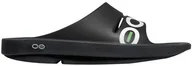 Klapki i japonki męskie - Oofos klapki regeneracyjne OOahh Sport czarne - miniaturka - grafika 1
