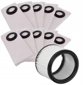 Filtry do odkurzaczy - Makita Filtr Worki 10szt 440 448 na mokro Zmywalny - miniaturka - grafika 1