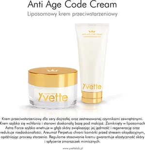 Yvette Liposomowy krem przeciwstarzeniowy na dzień 50 ml - Kremy do twarzy - miniaturka - grafika 2