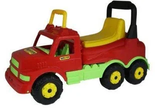 POLESIE Poland Jeździk Buran nr 1 czerwony - Jeździki dla dzieci - miniaturka - grafika 3