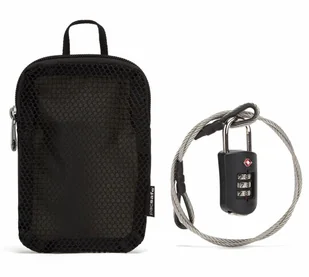 Pacsafe Zamek szyfrowy z linką stalową Prosafe 1000 PCL10261100 - Kłódki Pacsafe Zamek szyfrowy z linką stalową Prosafe 1000 PCL10261100 - Kłódki - miniaturka - grafika 1