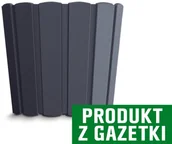 Donice - Prosperplast Doniczka Boardee Basic Antracyt śr. 17 cm - miniaturka - grafika 1