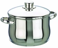 Rondle - Ibili 662222 Oslo garnek z pokrywką, ze stali nierdzewnej, średnica 22 cm 662222 - miniaturka - grafika 1