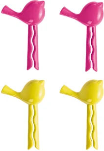 Koziol Klipsy do torebek - - Pi:p - róż/zieleń (KZ-5313014) - Pozostałe akcesoria kuchenne - miniaturka - grafika 2