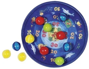 Goki Tarcza z rzutkami - zabawki sportowe dla dzieci - 56865 - Zabawki i gry sportowe - miniaturka - grafika 3