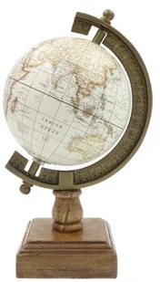 Globus Gift Deco Amundsen na podstawie drewnianej NC2130 Gift Deco - Dekoracje domu - miniaturka - grafika 5