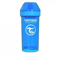 Kubki dla dzieci - Twistshake Twistshake, Kubek niekapek z mikserem do owoców, Niebieski, 360 ml - miniaturka - grafika 1