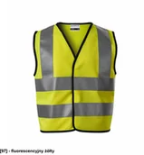 Odzież robocza - ADLER RIMECK HV Bright 9V4 - Kamizelka odblaskowa dziecięca, 120 g/m, 100% poliester, 2 kolory - 4-6 lat/104-128 cm-6-8 lat/116-140 cm HV Bright 9V4 - miniaturka - grafika 1