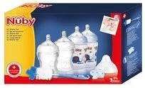 Babymoov Nuby, Butelki, Niebieski, 2x150 ml, 2x 270ml, Smoczek, Szczotka do mycia butelek, Zestaw - Smoczki do butelek Babymoov Nuby, Butelki, Niebieski, 2x150 ml, 2x 270ml, Smoczek, Szczotka do mycia butelek, Zestaw - Smoczki do butelek - miniaturka - grafika 2