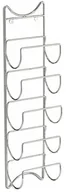 Akcesoria do wc - Zeller 27373 lampa ścienna uchwyt na butelki, 5 X butelek, metal, chromowany, ok. 15 x 10,5 x 61 cm 27373 - miniaturka - grafika 1